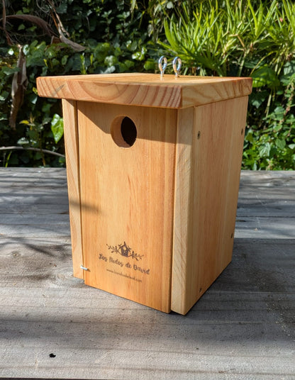 Caja nido básica para páridos
