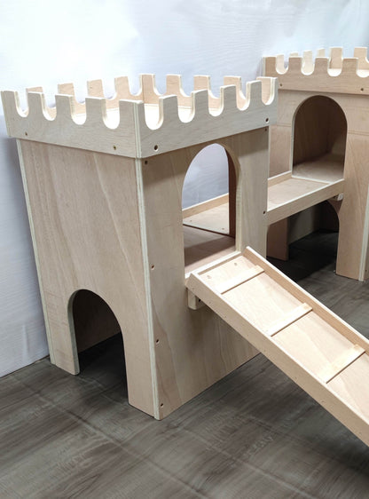 Castillo para conejos modelo Basic - Los Nidos de David
