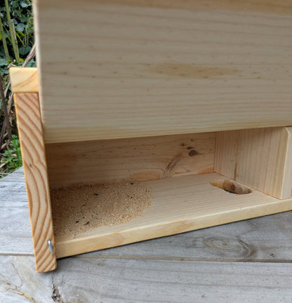 Caja nido doble para vencejo común y vencejo pálido